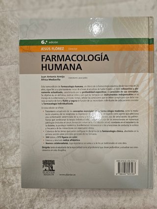 Libro Farmacología humana. 6° edicion