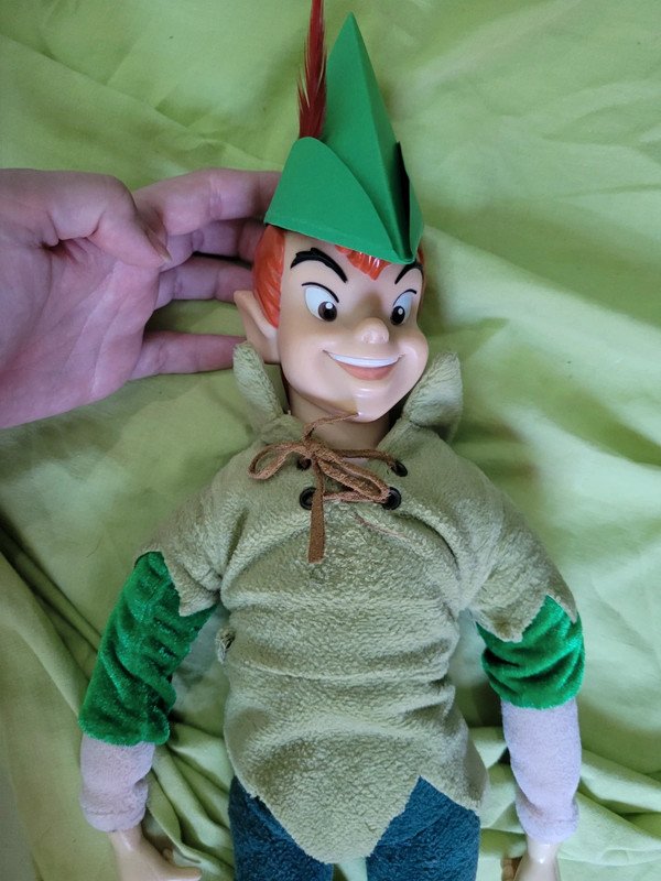 muñeco peter pan disney hada cuento adorno ken