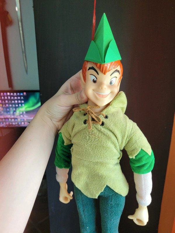 muñeco peter pan disney hada cuento adorno ken