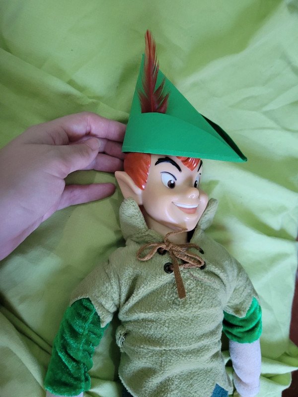 muñeco peter pan disney hada cuento adorno ken