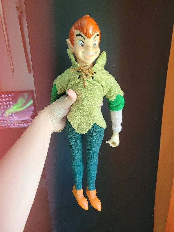 muñeco peter pan disney hada cuento adorno ken