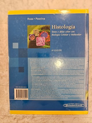 Libro HISTOLOGIA. TEXTO Y ATLAS COLOR CO