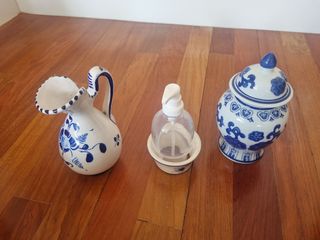 Juego tocador ceramica