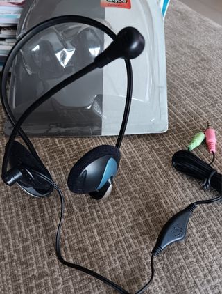 Pack webcam + auriculares y micro