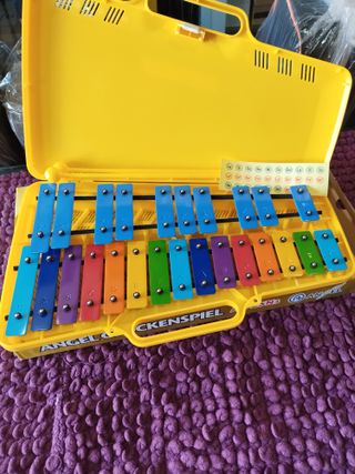 (Nuevo) Carillon Angel (AG25N3) 25 Teclas colores