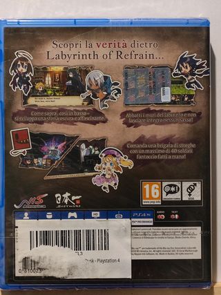 Labyrinth of Refrain Coven of Dusk PS4