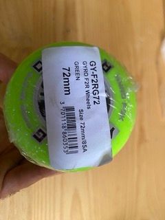 Ruedas Patines Freeskate 72 mm 85A Gyro (Pack 8u)