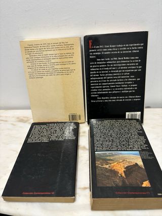 Lote 4 Novelas Bestseller Mundial