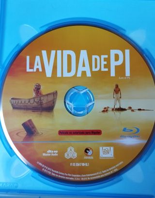 SOLO 2D - La vida de Pi - Blu-ray