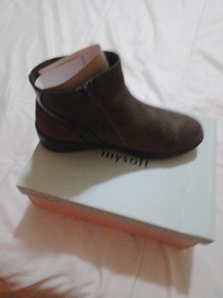 Botines de mujer marrón 🟤