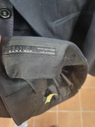 Traje y pantalón 