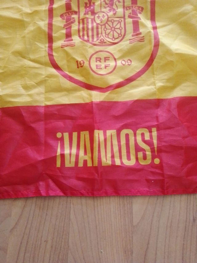 Bandera España fútbol  Arriba España