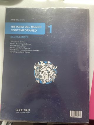 Libro de texto HISTORIA