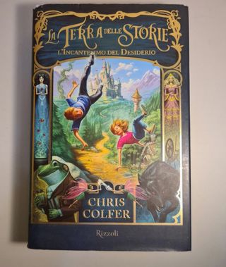 Libri set terra delle storie Chris Colfer