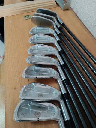 Hierros de golf mizuno colección nick faldo 