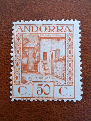 Segells Andorra 1929
