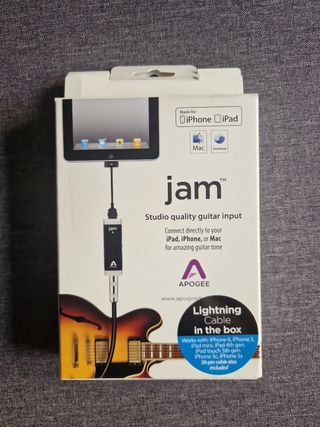 Apogee Jam – Interfaz de guitarra Ipad, Iphone,Mac