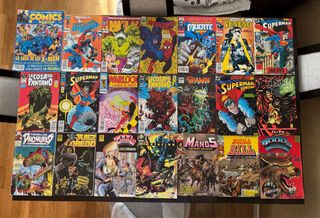 Comics Dc y Marvel antiguos