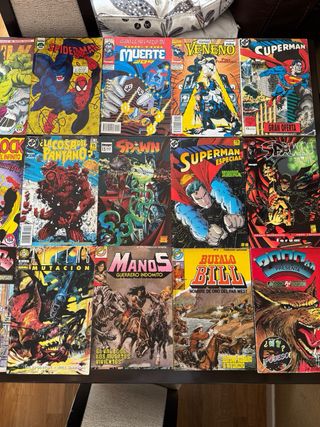 Comics Dc y Marvel antiguos