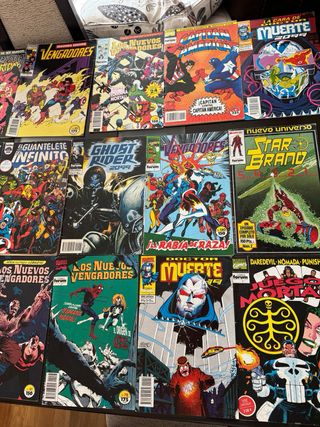 Comics Dc y Marvel antiguos