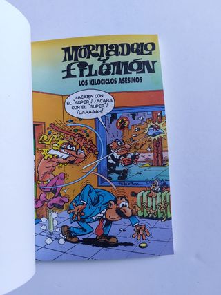 Cómic Mortadelo y Filemón