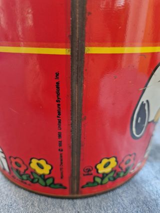 PAPELERA METALICA SNOOPY