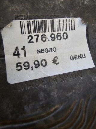 Sandalias piel tiras Genuins