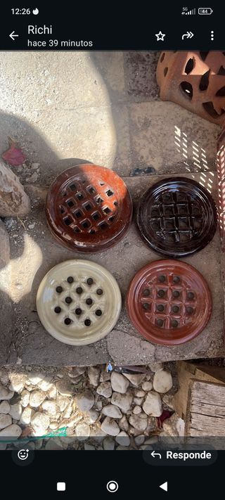 Respiraderos ceramica