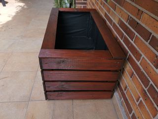 Macetero Grande Madera