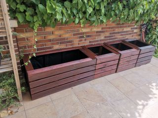 Macetero Grande Madera