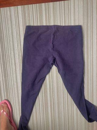 Legging talla L azul marino