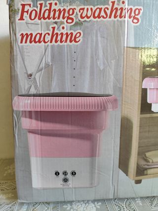 mini lavadora plegable