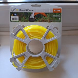 Alambre amarillo redondo genuino Stihl