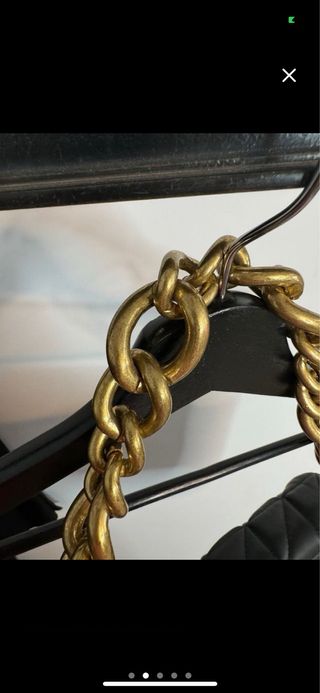 Bolso Zara Cadena dorada