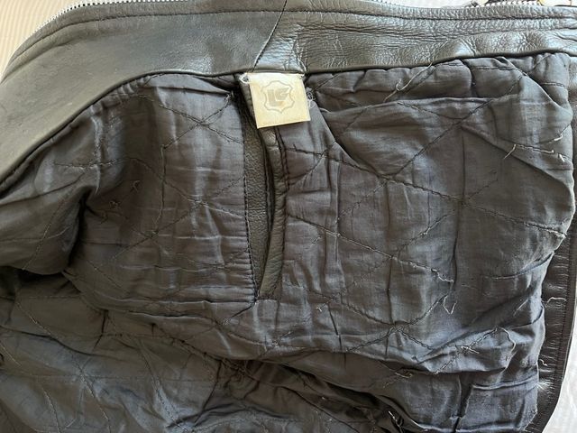 Cazadora de piel Motero