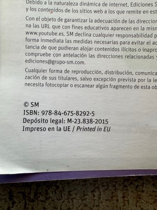Libros de texto 1Eso