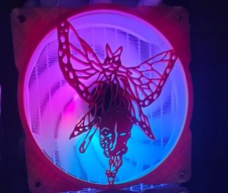 3D PC fan cover Anime Demon Slayer Shinobu