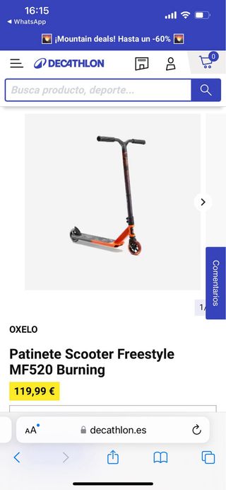Patin scooter Oxelo