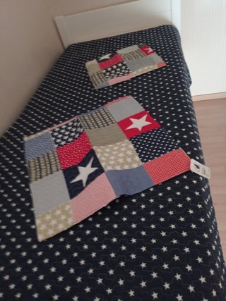 Colcha y cojines para cama de 90cm