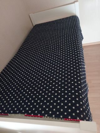 Colcha y cojines para cama de 90cm