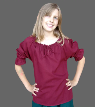 LEONARDO CARBONE - Blusa manga corta medieval 2027