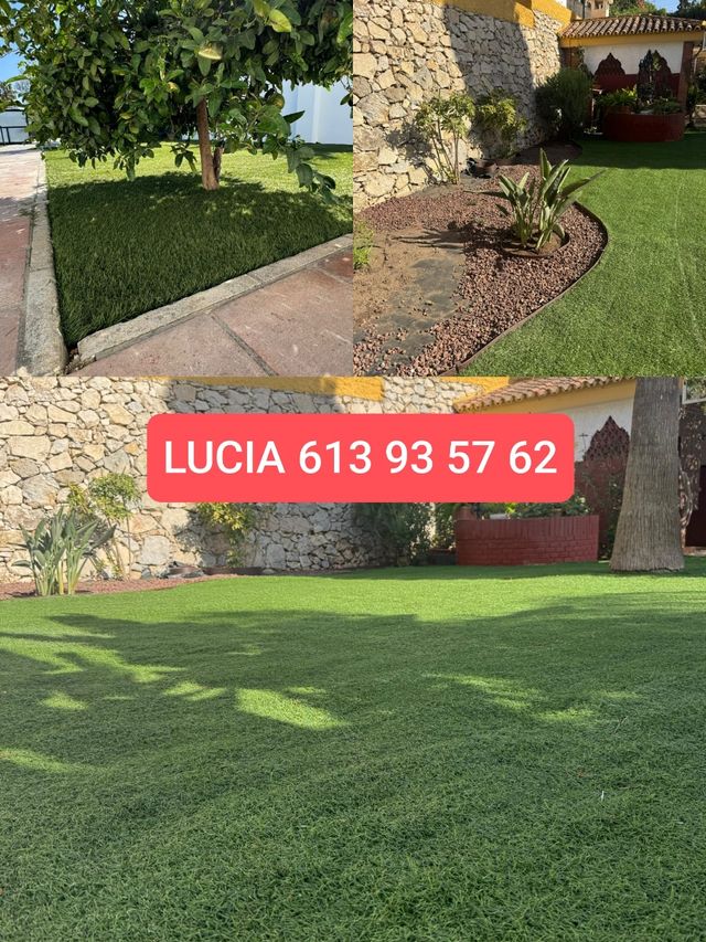 🌿Instalación césped artificial🌱