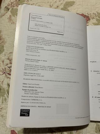 Historia de la psicología