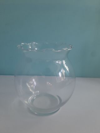 Vaso di vetro piccolo
