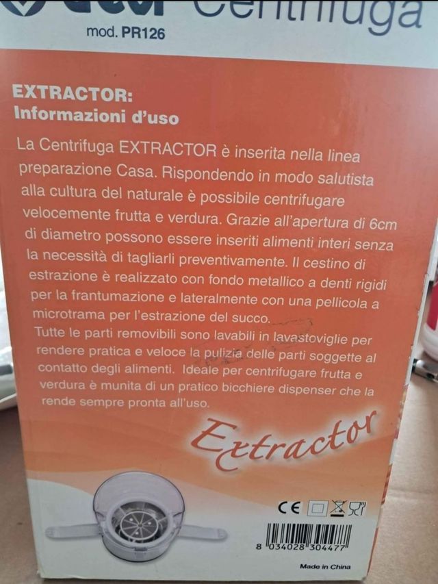 Estrattore per frutta e verdura 