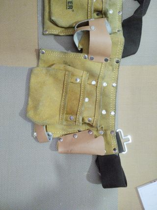 CINTURÓN DE CUERO PARA HERRAMIENTAS