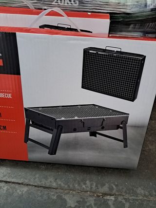 Mini barbacoa portatil camper autocara