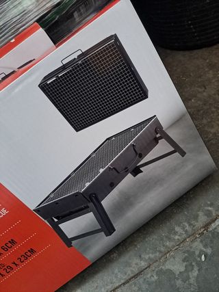 Mini barbacoa portatil camper autocara