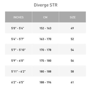 specialized diverge str comp