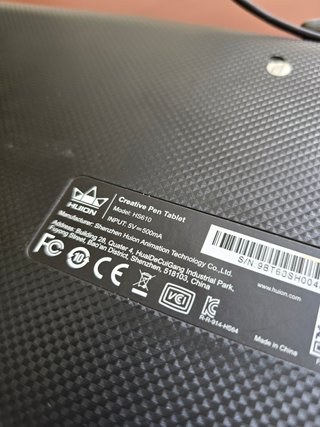 Tablet Gráfico Huion HS610